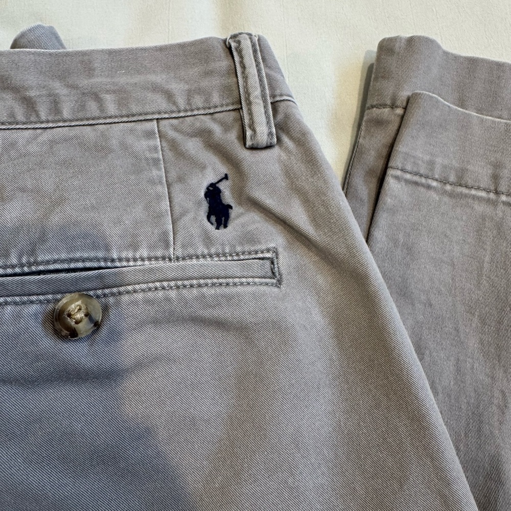 Polo by Ralph Lauren Light Gray Chinos